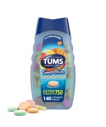 2 PACK TUMS SMOOTHIES ANTACID ASSORTED FRUIT140.0EA XTRA STRENGHT - £23.36 GBP