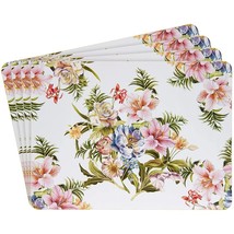 The Leonardo Collection Lily Rose Floral Design Set of 4 Placemats - £11.59 GBP