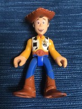 699A~ Small Toy Story Movie Woody Character Action Figure Imaginext Disney 3&quot; - £3.93 GBP
