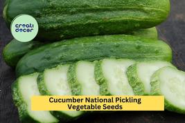Cucumber National Pickling Seeds – 1g for Planting, Heirloom Variety, Hi... - $6.50