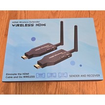 HDMI Wireless Extender sender and receiver 150m plug and play 5.8G auto ... - $65.29