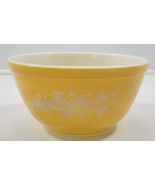 *CB4) Vintage Pyrex Butterfly Gold Yellow Nesting Round Bowl 402 1.5qt - £23.93 GBP