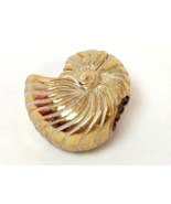 Brighton Seashell Stopper Bead, Gold/Enamel Finish, J95811, New - $14.25