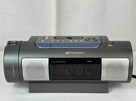 Emerson iC172 Smart Set Dual Alarm Clock Projector AM/FM Radio iPod iPho... - $19.75