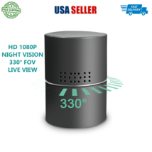 HIDDEN CAMERA BLUETOOTH SPEAKER | HD1080P | 330º LIVE VIEW | 64GB | USA - £226.73 GBP