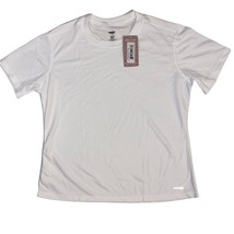 Saucony Women&#39;s Short Sleeve White Crew T-shirt (53352S) Size XL NWT - £10.97 GBP