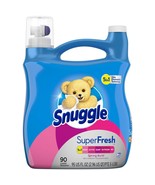 2Cts 95 fl oz Snuggle Plus Super Fresh Liquid Fabric Softener, Spring Burst - $1,313.72 MXN