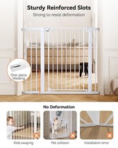 COMOMY 36&quot; Extra Tall Baby Gate for Stairs Doorways, Fits Openings 29.5&quot;... - $75.99
