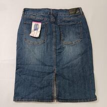 !iT Tatiana Women's Size 14 Blue Jean Skirt Tummy Tuck Stretch Corset Denim image 2