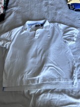 Chaps Ralph Lauren Mens Short Sleeve Polo Shirt White Size XL - £11.50 GBP