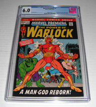 Marvel Premiere # 1--Warlock origin..CGC Universal 6.0 Fine grade..1972 comic-dd - £155.67 GBP