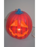 VTG Rare 1995 Trendmasters Pink Jack O Lantern Pumpkin Light Up Foam Blo... - $39.99