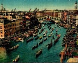 Venezia The Rialto Bridge Italy Postcard PC13 - £4.00 GBP