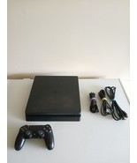 Sony PlayStation 4 PS4 Slim Black CUH-2015A 500 GB w/Controller! - $168.87 CAD