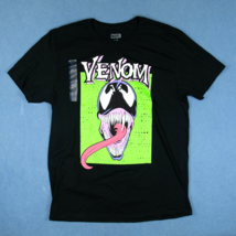 Marvel Venom T-shirt Black Size L - £7.68 GBP