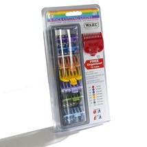 NEW AUTHENTIC Wahl Cutting Hair (Color - Coded) Clipper Guides Guards (8... - $22.99