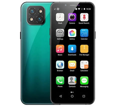 SOYES X60 3gb 64gb Quad Core 3.46" Face Id Dual Sim Android 4G Smartphone Green - $169.99