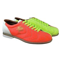 Cobra Glow TCR-GL Yellow/Orange/White Unisex Bowling Rental Shoes M8 Wm 9.5 NEW - £33.99 GBP