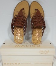 Blowfish Malibu Women&#39;s Beeman Braided Thong Sandals Brown Size 9M - $32.59