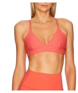 NWT P.E Nation Free Play Sports Bra Size Small Orange Crossback Bralette... - $27.12