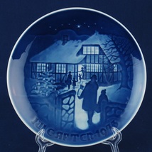 Bing &amp; Grondahl 1973 Country Christmas Limited Edition Collector Plate 9073 NIB - £7.82 GBP