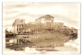 Old Photograph Ruin of Legislative Building Manila Philippines - £19.41 GBP