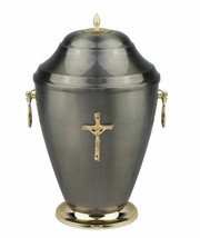 Plata Urna Crematoria para Único Memorial Adulto Funeral Urna Personalizado - $87.90+