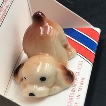 1980s Westrim White Begging Beagle Original Bone China Figurine New NOS ... - $9.49
