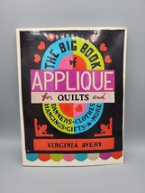 Quilting Vintage 1978 Big Book of Applique by Virginia Avery Quilt Crafts Sewing - £10.20 GBP