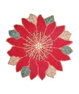 Red Beaded Table Mats, Centre Piece, Beaded Chargers, Placemats, Decorat... - £24.39 GBP