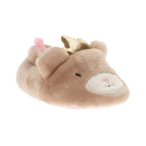 Walmart Brand Infant Girls Princess Bear Slippers Shoes Size 4 New - £7.19 GBP