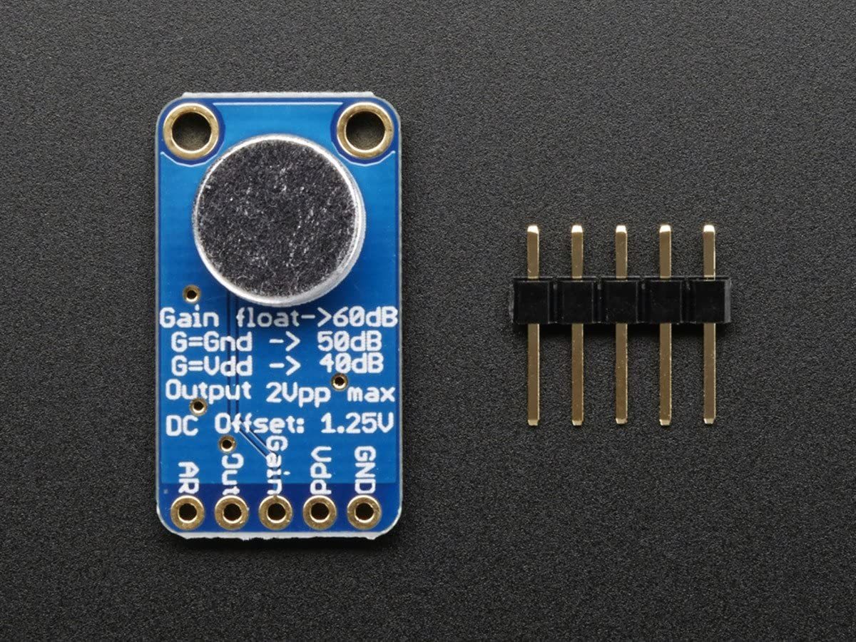 Adafruit Max9814 Electret Microphone Amplifier With Auto Gain Control [A... - $39.96