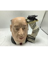 VNTG ALFRED HITCHCOCK ROYAL DOULTON TOBY JUG, D6987, &quot;THE BIRDS&quot; HITCHCO... - $150.78 CAD