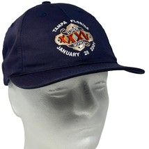 Super Bowl XXXV Hat Vintage Y2Ks NFL Baltimore Ravens Florida Blue Baseball Cap - £23.88 GBP