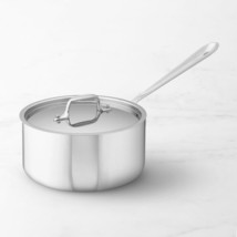 All-Clad 4203 Tri-Ply Stainless-Steel 3-qt Sauce Pan NO LID - £52.30 GBP