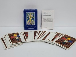 Vintage ALEISTER CROWLEY THOTH TAROT Cards (Made in Belgium) 78 Cards + HEX - $128.69