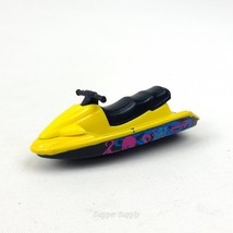 Matchbox Boat 1998 Jet Ski Watercraft Without Trailer Yellow W/Octopus P... - $14.84
