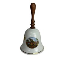 royal schwabap Solvang California Ceramic Wood Handle Windmill bell - £15.56 GBP