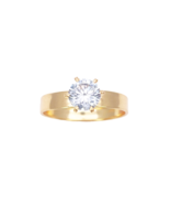 22ct Gold Solitaire Ring 6-Claw 7mm Width - €356,20 EUR 22ct Gold Solitaire Ring 6-Claw 7mm Width - €356,20 EUR