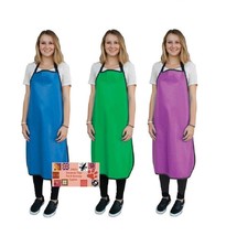 RUBBER APRON WATERPROOF Stain Resistant GROOMER HAIR STYLIST BARBER Pet ... - £27.10 GBP