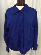 Chico&#39;s Women&#39;s Jacket Swing Time Blue Lined Chico&#39;s Size 2 / 12 NWT $128 - £48.89 GBP
