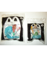 Lot Of 2 McDonalds Disney Little Mermaid Toys Ariel + King Triton 2022 NIP - £8.56 GBP