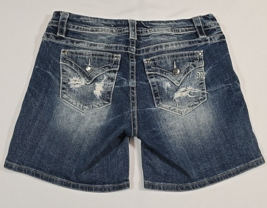 Miss Me Women&#39;s Distressed Medium Wash Mid-Rise Easy Shorts - Size 30 - $22.24