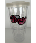 24 oz Tervis Tumbler Hot Cold Travel Cup-Pink Lid &amp; DIVA DIAMOND HIGH HEEL - $15.00