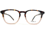 Public Eyeworks Gafas Monturas CHARLOTTE-C01 Rosa Carey Marrón 48-19-145 - £41.02 GBP