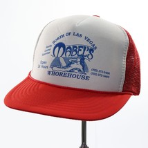 Mabel&#39;s Whorehouse Quality Control Supervisor Trucker Hat Cap Red White ... - £41.85 GBP