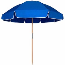 AMMSUN 7.5ft Heavy Duty HIGH Wind Beach Umbrella Commercial Grade Patio ... - £216.13 GBP