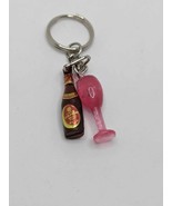 Miniature Cognac Camus Grand VSOP With Pink Glass Keychain(Non Alochol) - $666.38 MXN
