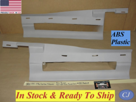 NEW ABS 1975-1976 CADILLAC ELDORADO REAR BUMPER TAIL LIGHT FILLER PANELS... - $349.46