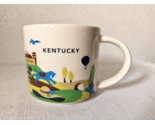 Starbucks Kentucky YAH You Are Here 14oz Coffee Cup Mug 2015 Blue Brown ... - $14.83